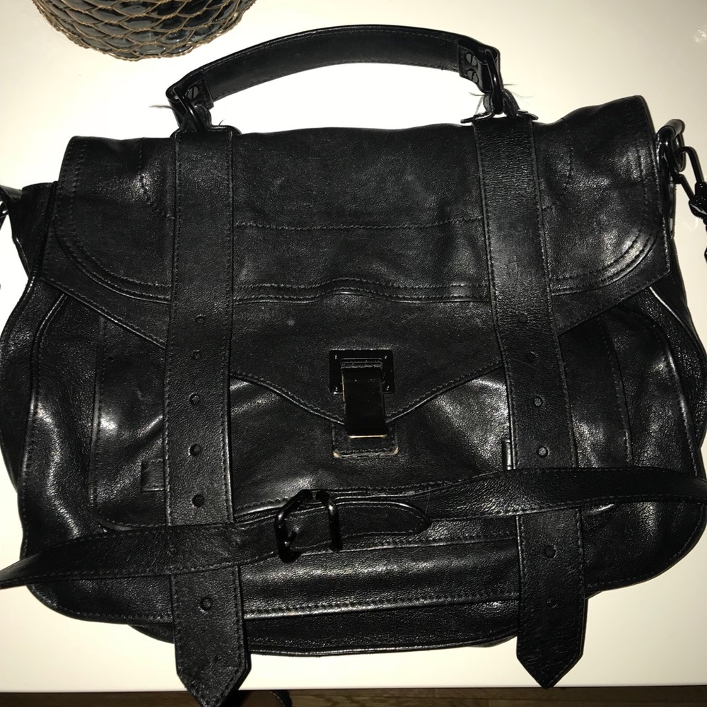 Proenza Schouler Black PS1 Medium